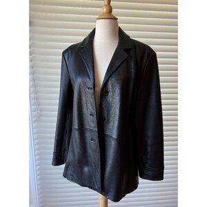 Kenneth Cole Reaction Vintage Leather Jacket